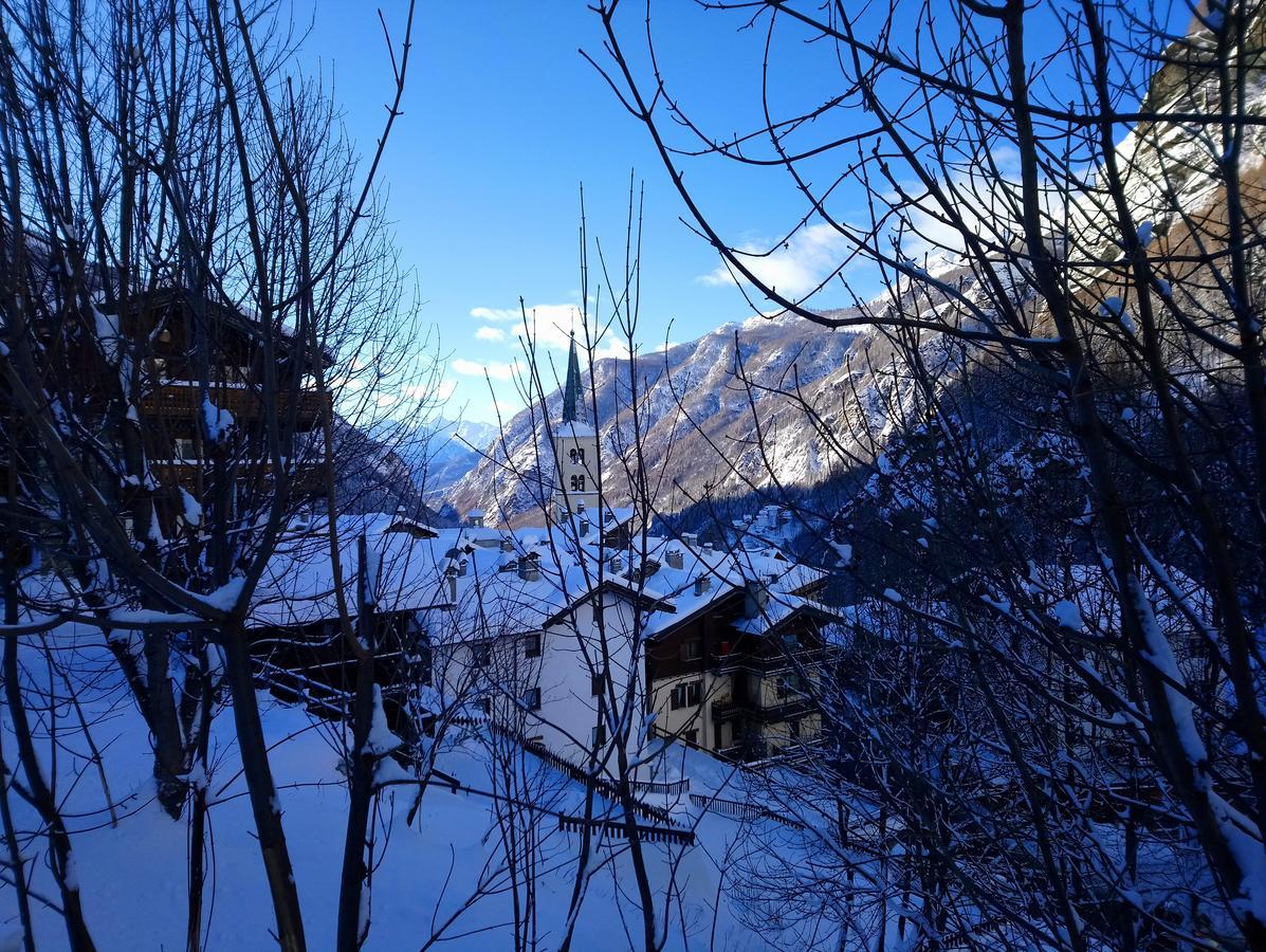 Cervinia-Valt Sport & Relax House Apartment Valtournenche Ngoại thất bức ảnh